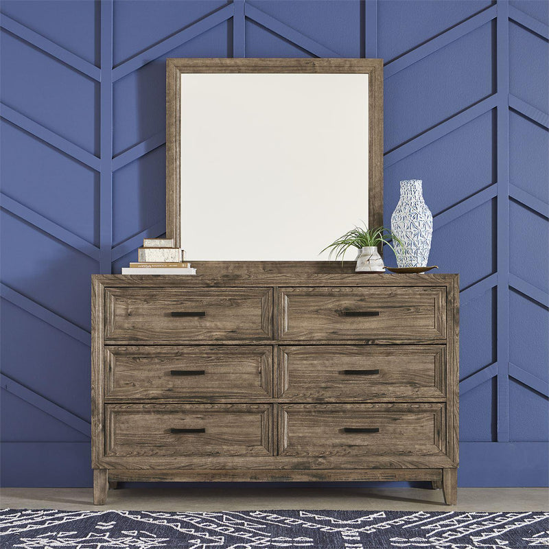 Liberty Furniture Industries Inc. Ridgecrest Dresser Mirror 384-BR51 IMAGE 6