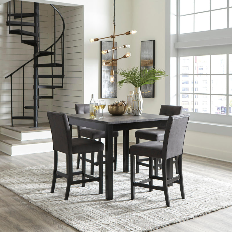 Signature Design by Ashley Garvine 5 pc Counter Height Dinette D161-223 IMAGE 6
