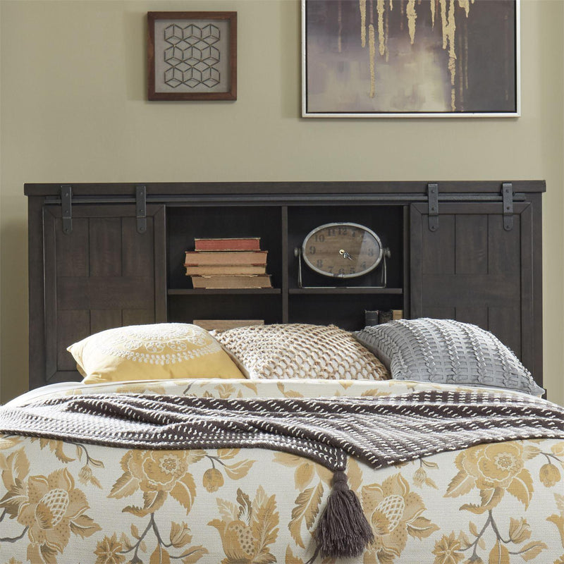 Liberty Furniture Industries Inc. Thornwood Hills California King Bookcase Bed with Storage 759-BR-CKBB IMAGE 2