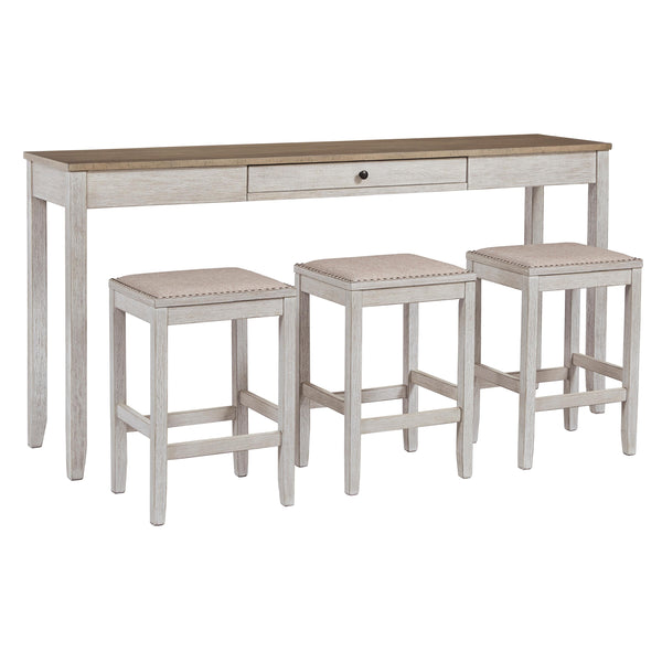 Signature Design by Ashley Skempton 4 pc Counter Height Dinette D394-223 IMAGE 1