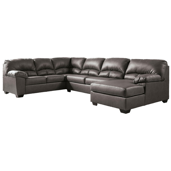 Benchcraft Aberton Leather Look 3 pc Sectional 2560148/2560134/2560117 IMAGE 1