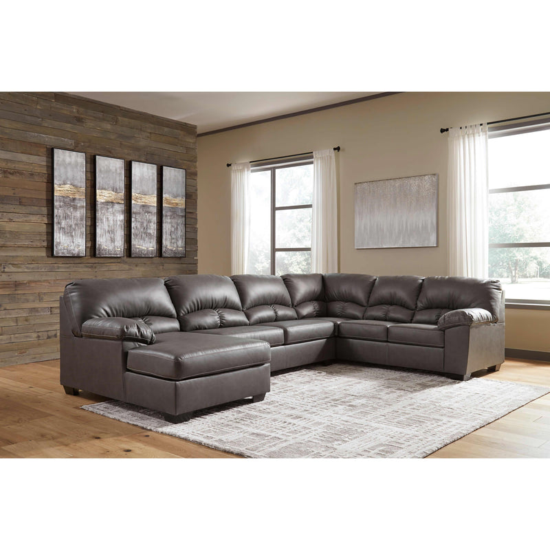 Benchcraft Aberton Leather Look 3 pc Sectional 2560116/2560134/2560149 IMAGE 3