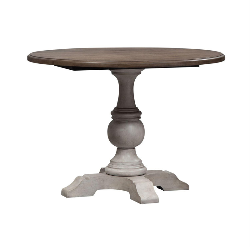 Liberty Furniture Industries Inc. Round Cottage Lane Dining Table with Pedestal Base 350-CD-DLS IMAGE 1