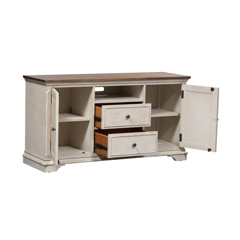 Liberty Furniture Industries Inc. Morgan Creek TV Stand with Cable Management 498-TV56 IMAGE 3