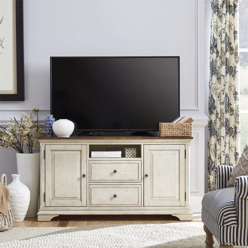 Liberty Furniture Industries Inc. Morgan Creek TV Stand with Cable Management 498-TV56 IMAGE 9