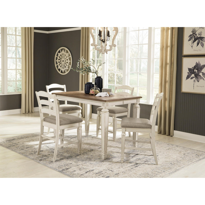 Signature Design by Ashley Square Realyn Counter Height Dining Table D743-32 IMAGE 10