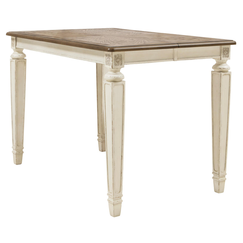 Signature Design by Ashley Square Realyn Counter Height Dining Table D743-32 IMAGE 2
