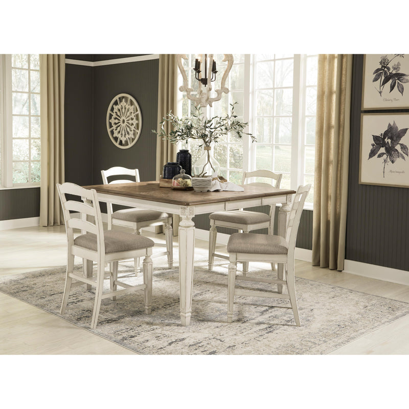 Signature Design by Ashley Square Realyn Counter Height Dining Table D743-32 IMAGE 8