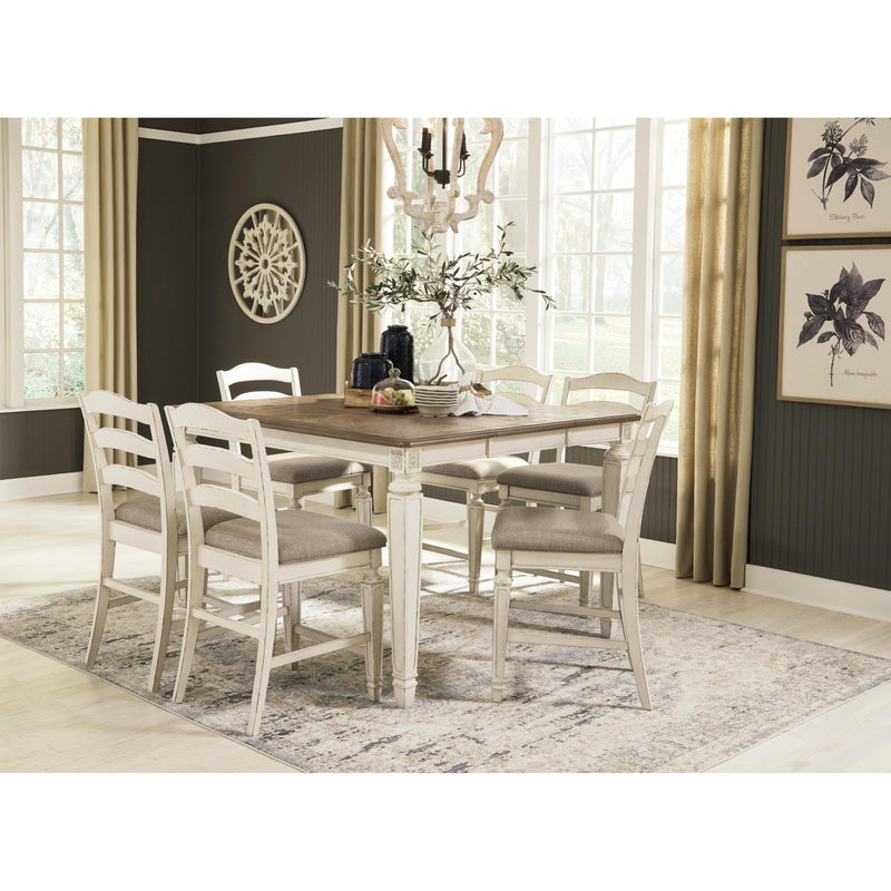 Signature Design by Ashley Square Realyn Counter Height Dining Table D743-32 IMAGE 9