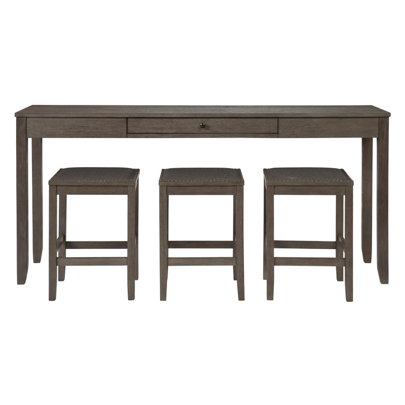 Signature Design by Ashley Caitbrook 4 pc Counter Height Dinette D388-223 IMAGE 3