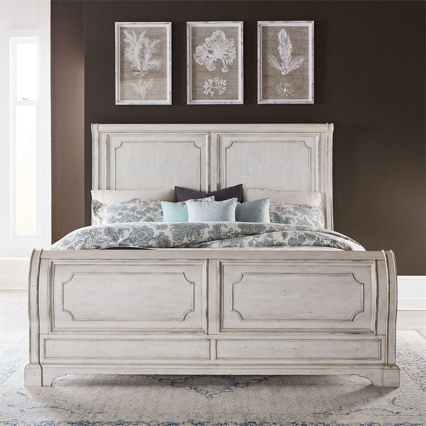 Liberty Furniture Industries Inc. Abbey Road King Sleigh Bed 455W-BR-KSL IMAGE 1