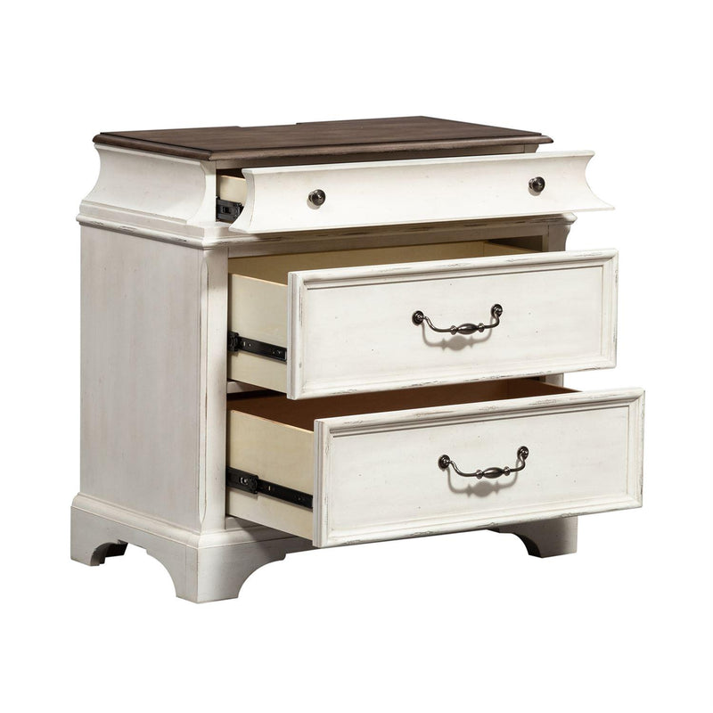 Liberty Furniture Industries Inc. Abbey Road 3-Drawer Nightstand 455W-BR64 IMAGE 2