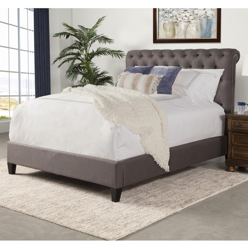 Parker Living Sleep Cameron Queen Upholstered Panel Bed BCAM#8000HB-SEA/BCAM#8020FBR-SEA