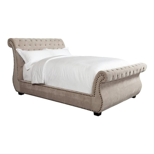 Parker Living Sleep Claire Queen Upholstered Sleigh Bed BCLA#8000HB-KHA/BCLA#8010FB-KHA/BCLA#8015R-KHA IMAGE 1