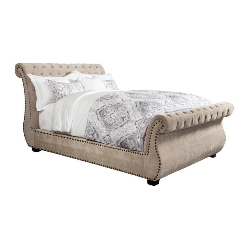 Parker Living Sleep Claire California King Upholstered Sleigh Bed BCLA#9500HB-KHA/BCLA#9510FB-KHA/BCLA#9515R-KHA