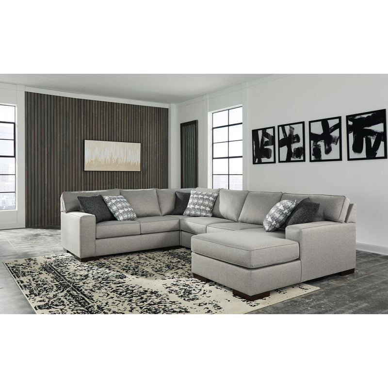 Benchcraft Marsing Nuvella Fabric 4 pc Sectional 4190255/4190277/4190234/4190217 IMAGE 3