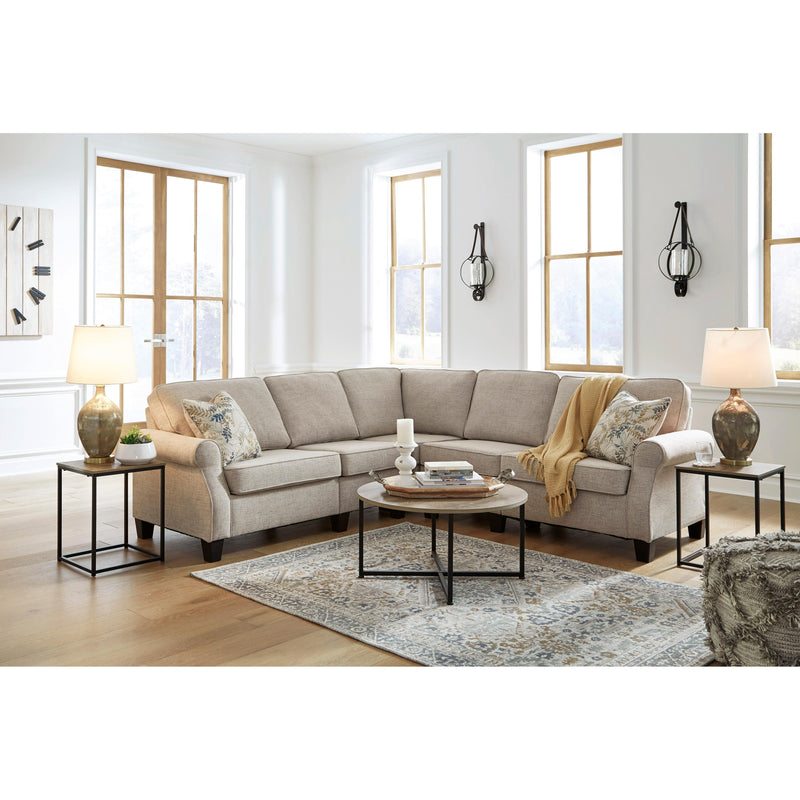 Signature Design by Ashley Alessio Fabric 4 pc Sectional 8240438/8240477/8240446/8240446 IMAGE 6