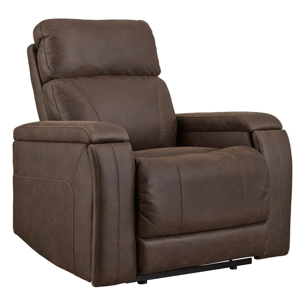 Signature Design by Ashley Rowlett Power Leather Look Recliner 5920413 IMAGE 1