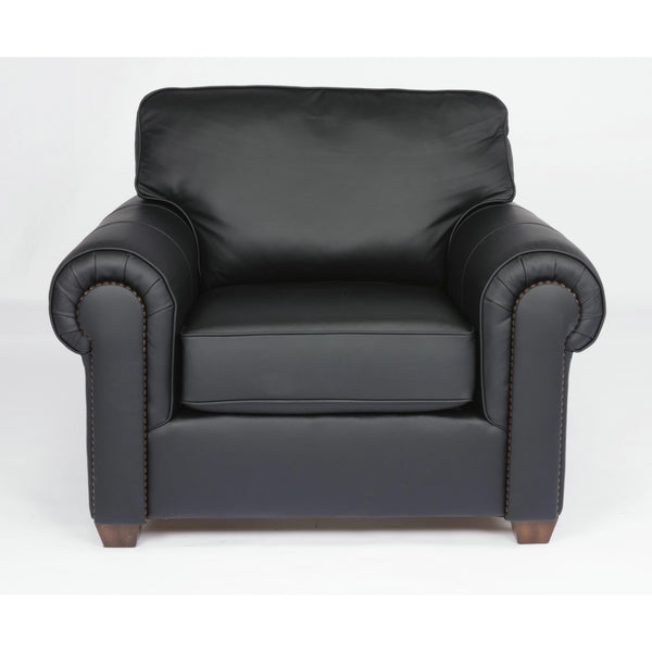 Flexsteel Carson Stationary Leather Chair B3936-10-775-00 IMAGE 1