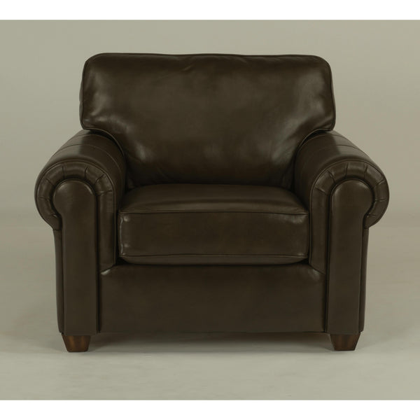 Flexsteel Carson Stationary Leather Chair B3937-10-820-70 IMAGE 1