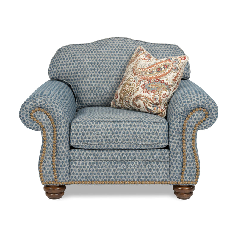 Flexsteel Bexley Stationary Fabric Chair 8648-10-888-40 IMAGE 1