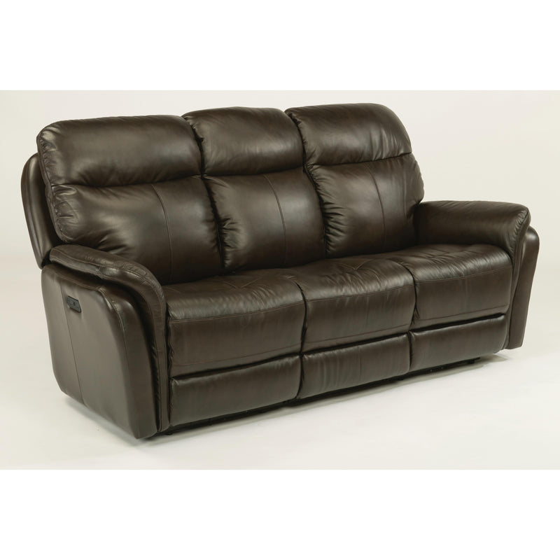 Flexsteel Zoey Power Reclining Leather Match Sofa 1653-62PH 360-70 IMAGE 2