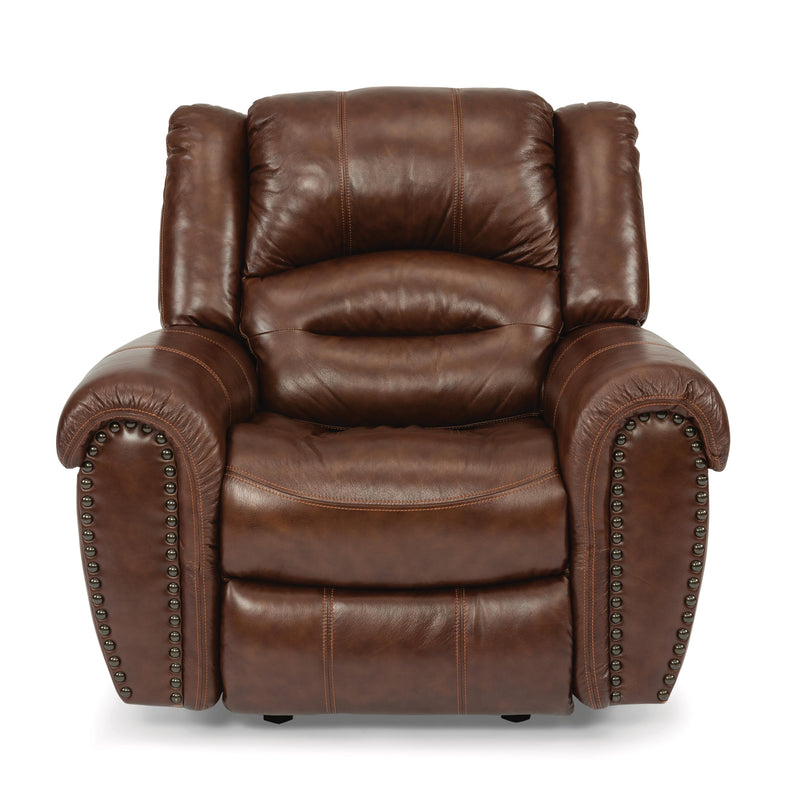 Flexsteel Town Power Leather Match Recliner 1010-50PH 048-54 IMAGE 1