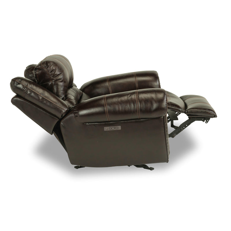 Flexsteel Town Power Leather Match Recliner 1010-50PH 048-62 IMAGE 5