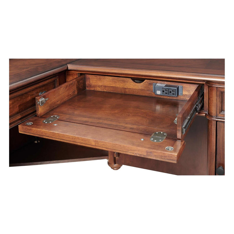 Riverside Furniture Office Desks L-Shaped Desks 47032 IMAGE 5