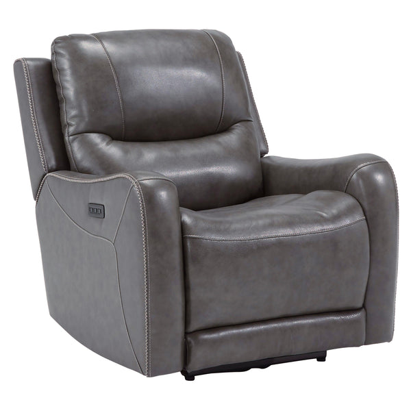 Signature Design by Ashley Galahad Power Leather Match Recliner with Wall Recline 6610306 IMAGE 1