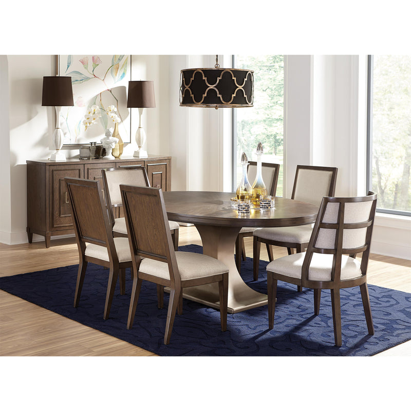 Riverside Furniture Oval Monterey Dining Table with Pedestal Base 39450/39451 IMAGE 6