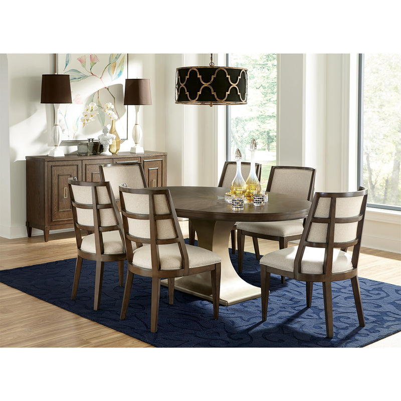Riverside Furniture Oval Monterey Dining Table with Pedestal Base 39450/39451 IMAGE 7