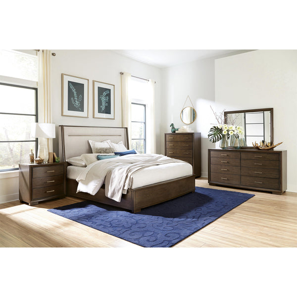 Riverside Furniture Monterey Queen Upholstered Bed 39474/39475/39478 IMAGE 1