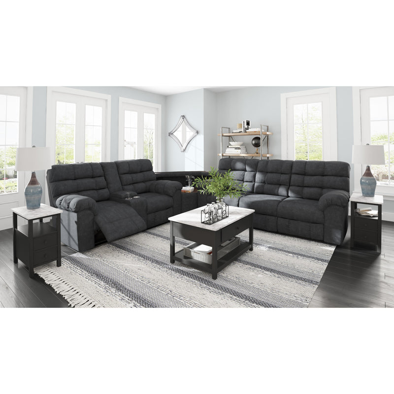 Signature Design by Ashley Wilhurst Reclining Fabric 3 pc Sectional 5540394/5540377/5540389 IMAGE 4