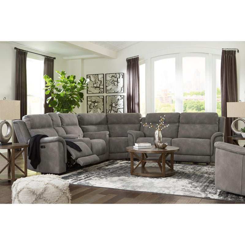 Signature Design by Ashley Next-Gen Durapella Power Reclining Fabric 3 pc Sectional 5930147/5930177/5930118 IMAGE 7