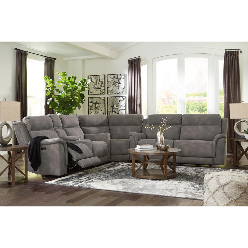 Signature Design by Ashley Next-Gen Durapella Power Reclining Fabric 3 pc Sectional 5930147/5930177/5930118 IMAGE 8