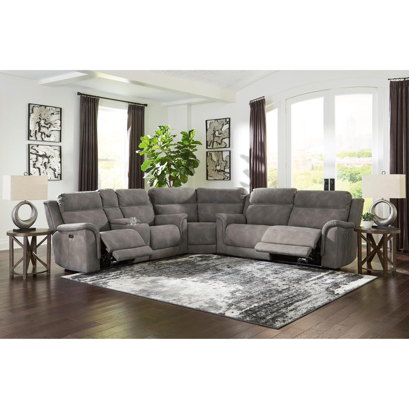 Signature Design by Ashley Next-Gen Durapella Power Reclining Fabric 3 pc Sectional 5930147/5930177/5930118 IMAGE 9