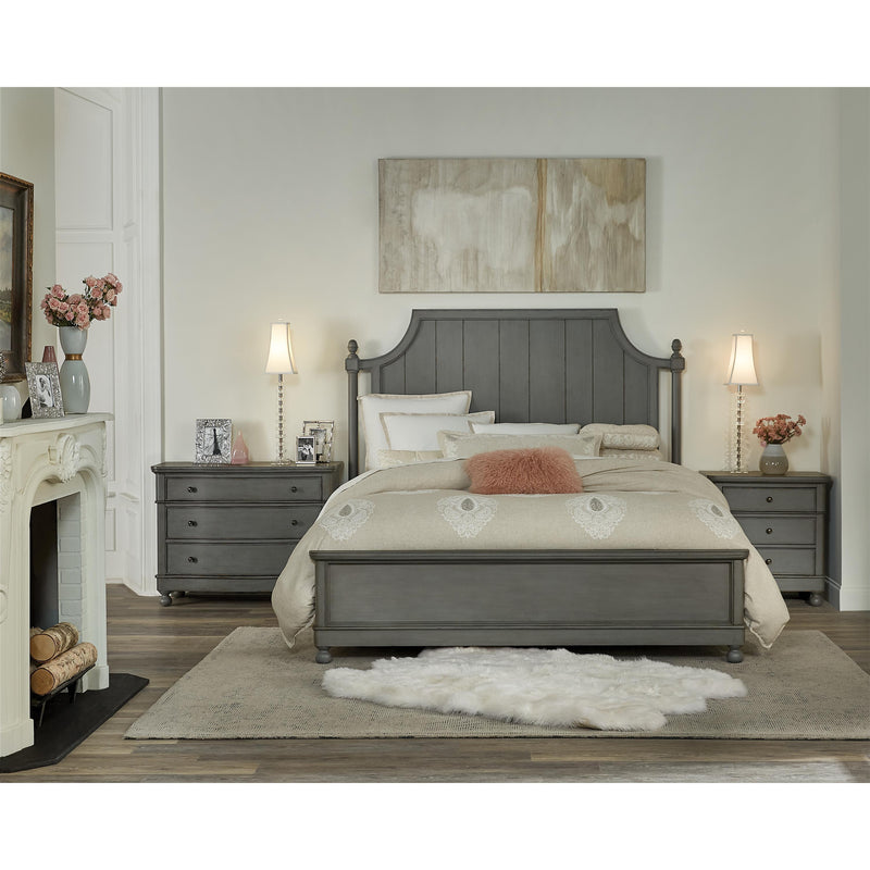 Riverside Furniture Bella Grigio Queen Panel Bed 52878/52871/52872 IMAGE 5