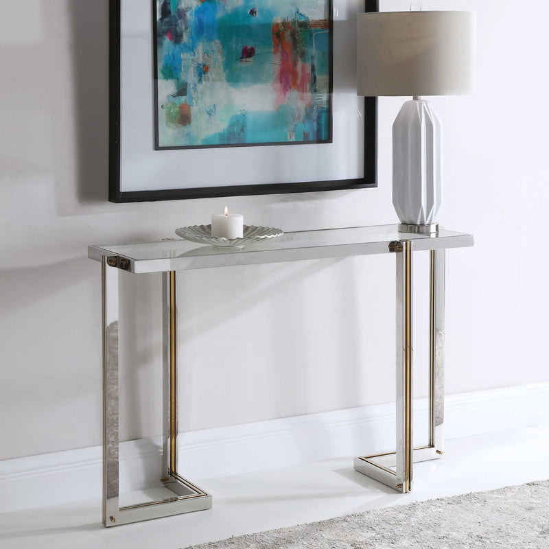 Uttermost Locke Console Table 24937 IMAGE 6