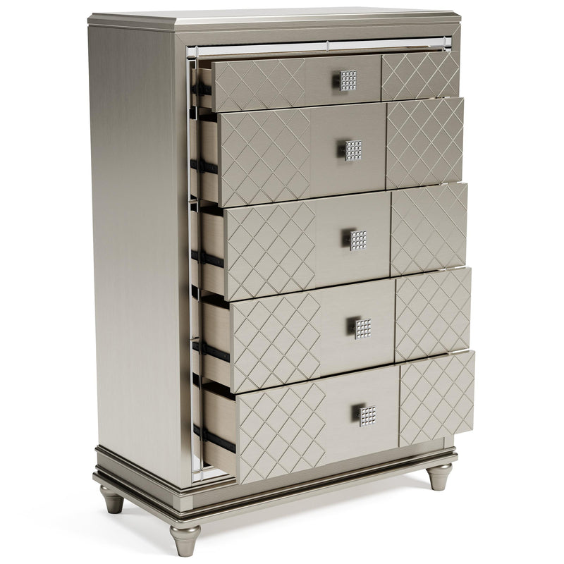 Signature Design by Ashley Chevanna 5-Drawer Chest B744-46 IMAGE 2