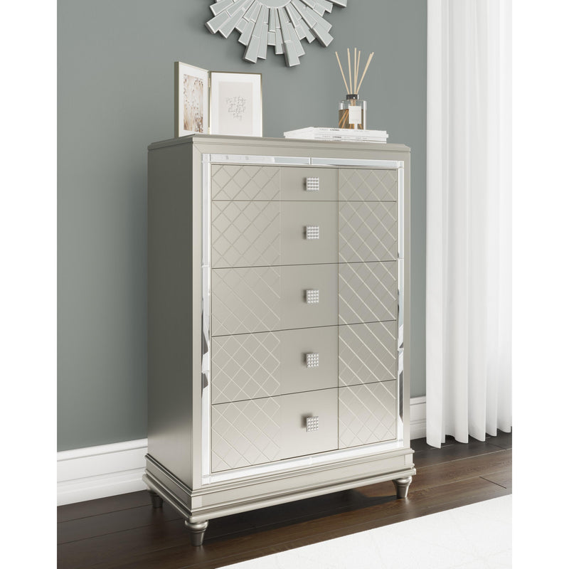 Signature Design by Ashley Chevanna 5-Drawer Chest B744-46 IMAGE 6