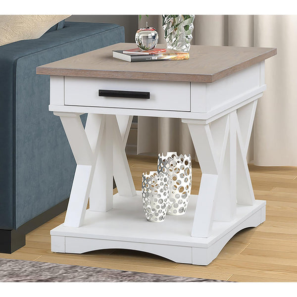 Parker House Furniture Americana Modern End Table AME#02-COT IMAGE 1