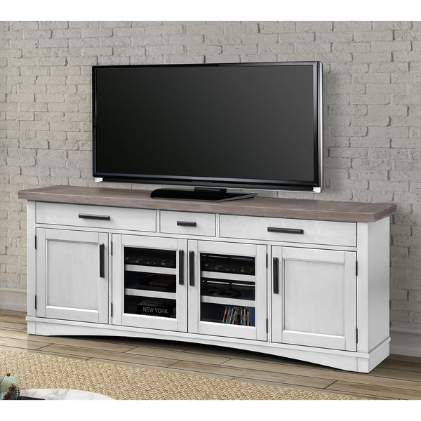 Parker House Furniture Americana Modern TV Stand with Cable Management AME#76-COT IMAGE 1