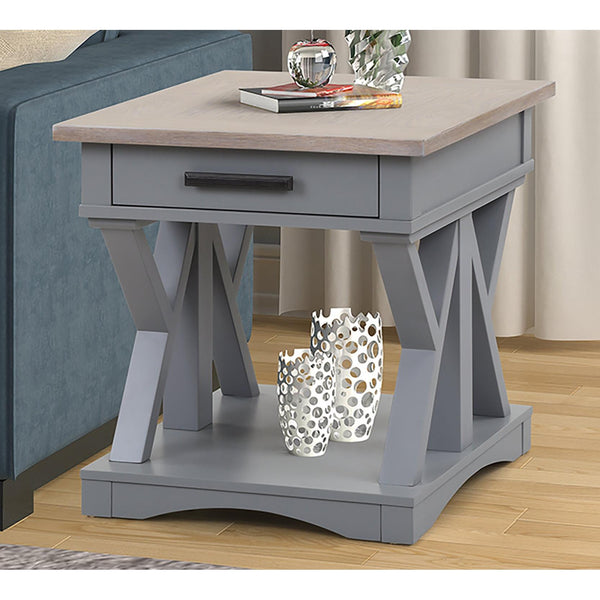 Parker House Furniture Americana Modern End Table AME#02-DOV IMAGE 1