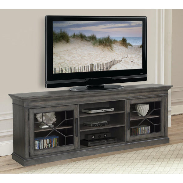 Parker House Furniture Sundance TV Stand with Cable Management SUN#92-SGR IMAGE 1
