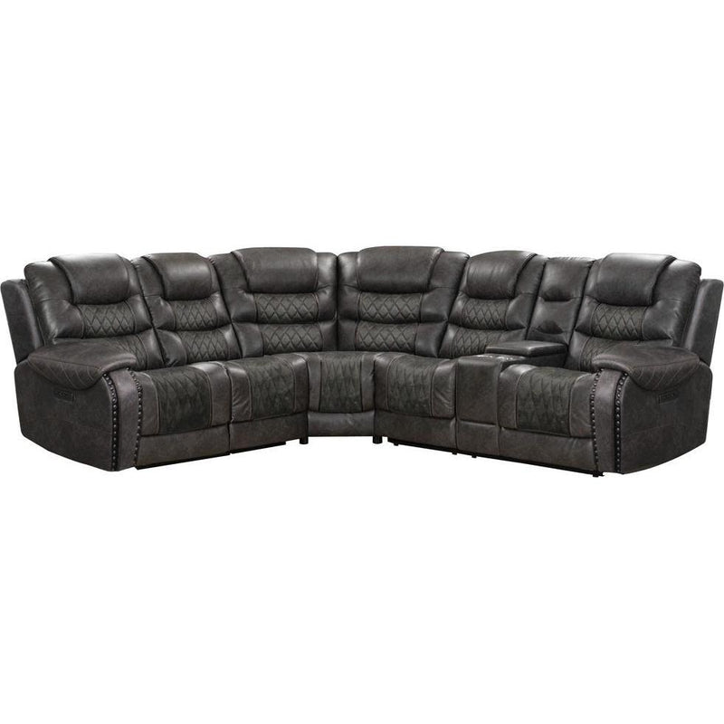 Parker Living Outlaw Power Reclining Fabric 6 pc Sectional MOUT#810-STA/MOUT#811LPH-STA/MOUT#811RPH-STA/MOUT#840T-STA/MOUT#850-STA/MOUT#860-STA