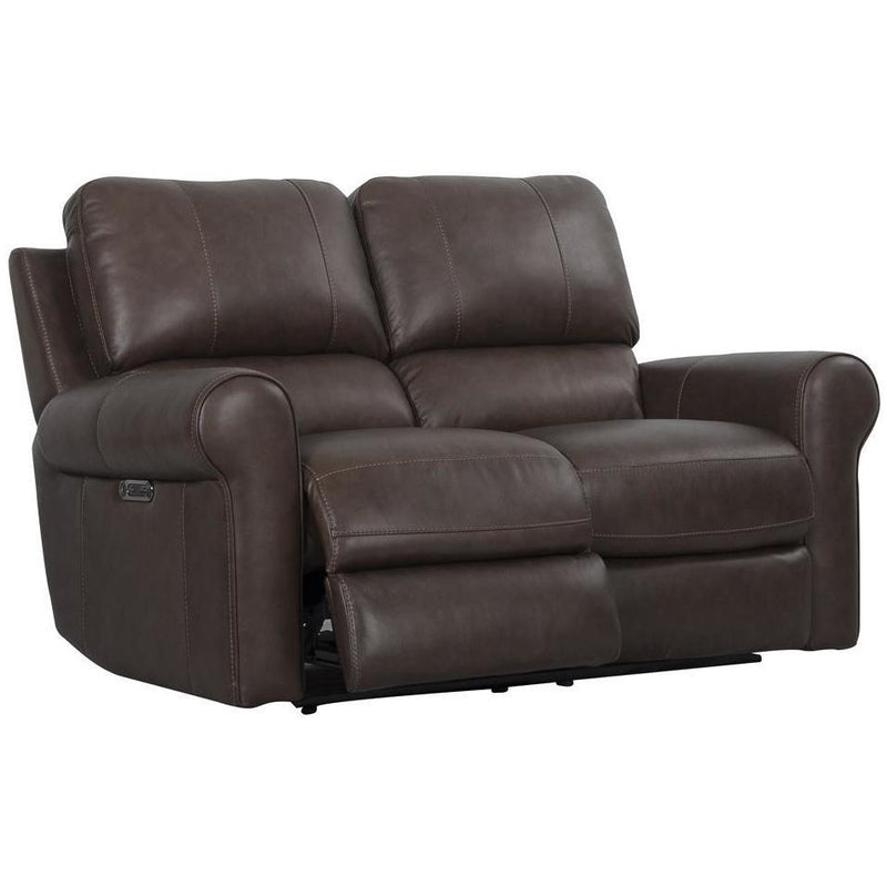 Parker Living Travis Power Reclining Leather Match Loveseat MTRA