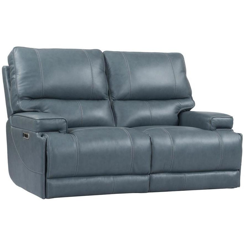 Parker Living Whitman Power Reclining Leather Match Loveseat MWHI