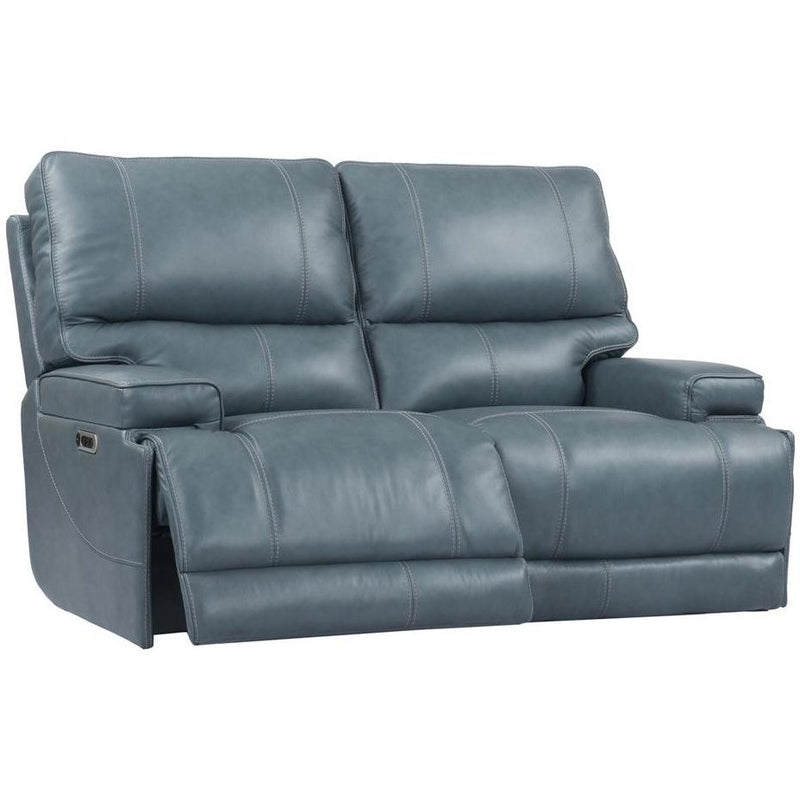 Parker Living Whitman Power Reclining Leather Match Loveseat MWHI