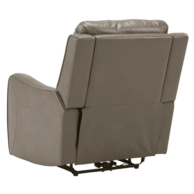 Signature Design by Ashley Galahad Power Leather Match Recliner with Wall Recline 6610206 IMAGE 5